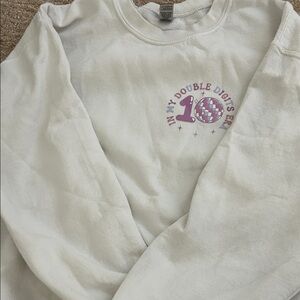 Amazon White Kids Sweatshirt with Fun Graphic